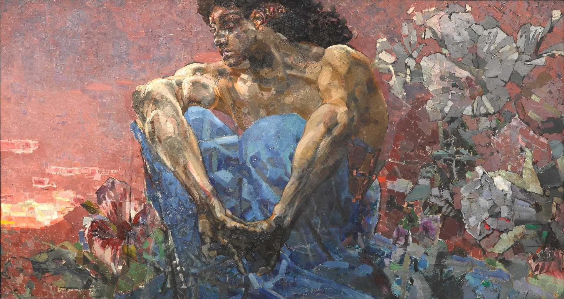 Mikhail Vrubel - El Demonio Sentado (1890)